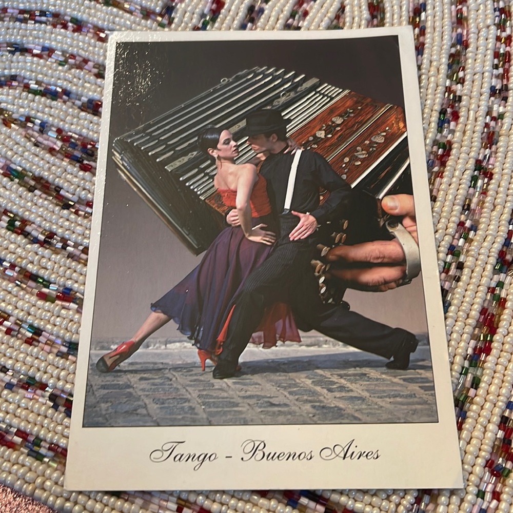 Beautiful Argentine large postcard